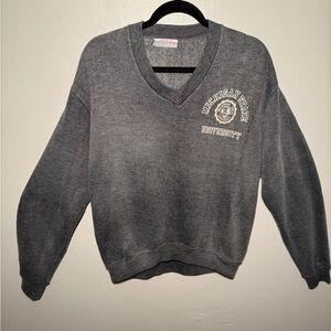 Gray Michigan State University Women's Sweater